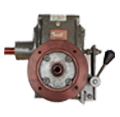 Special Worm Gearbox With Clutch-1